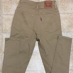 Levi's Women’s Khaki Chino Pants Jeans Size 26 x 30